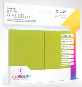 Mängukaartide ümbris Gamegenic Prime CCG Sleeves Lime