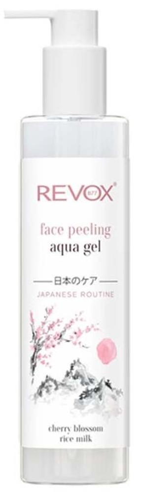 Veido prausiklis Revox B77 Face Peeling Aqua Gel Japanese Routine, 250 ml