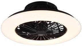 Lampa griesti Reality Stralsund R62522132, LED, 2700 - 6500 °K, 1 x 30 W, balta krās. / melna krās., 49 x 49 cm