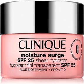 Veido kremas Clinique Moisture Surge SPF 25 Sheer Hydrator, 50 ml, SPF 25