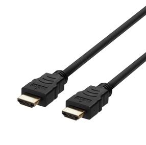 Kabelis Deltaco Baltic ARC, HDMI, 100 cm, melna krās.