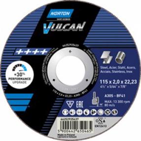 Пильный диск для углошлифовальной машины Norton Vulcan 41, 230 мм x 2 мм x 22.23 мм