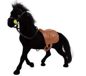 Фигурка-игрушка Horse 13376, 17 см, черный цв.