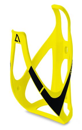 Pudeļu turētājs Cube Acid Bottle Cage HPP 93332, plastmasa, dzeltena krās.