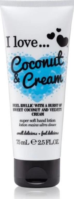 Roku losjons I Love Coconut & Cream, 0.075 l
