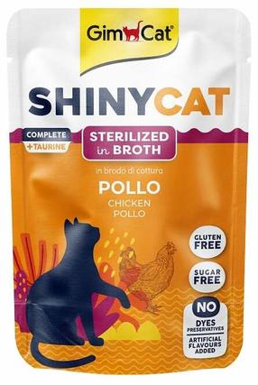 Šlapias kačių maistas Gimborn GimCat ShinyCat, vištiena, 0.07 kg