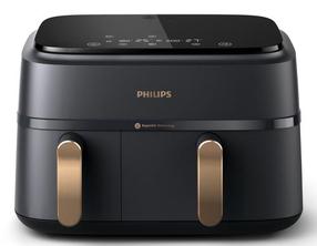 Karšto oro gruzdintuvė Philips 3000 serija NA 352/00, juoda sp., 2750 W, 9 l