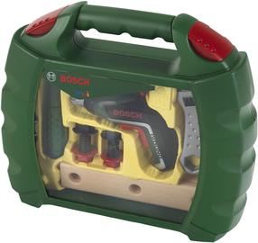 Bērnu darbarīku komplekts Klein Bosch Ixolino II Case, zaļa krās.