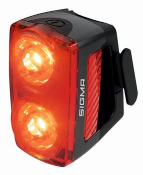 Велосипедный фонарь Sigma Buster 150 LAMR295, пластик, черный цв./красный цв.