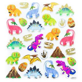 Lipdukas DallPrint Dinosaurs, vaikiški, 17 cm, 15 cm įvairių spalvų
