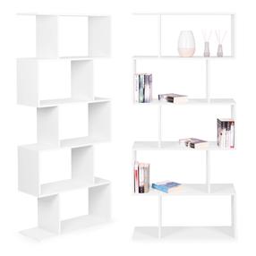 Grīdas plaukts ModernHome CH230817-WT, balts krās., 175 cm x 77 cm x 28 cm