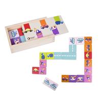 Žaidimas Classic World Domino Transportas, 4 cm, 30 vnt.