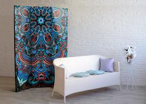 Širma Artgeist Blue Fantasy Paravent1025, įvairių spalvų, 135 cm x 172 cm