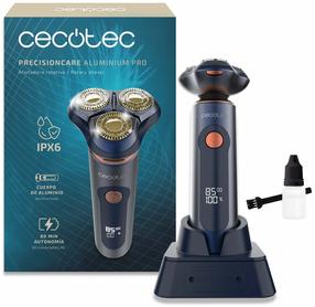 Bārdas skuveklis Cecotec PrecisionCare Aluminium Pro (A01_EU01_116952), zila krās.
