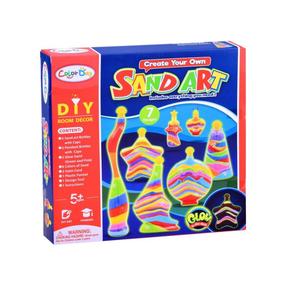 Kūrybos rinkinys, dekoratyvinis smėlis DIY Sand Art