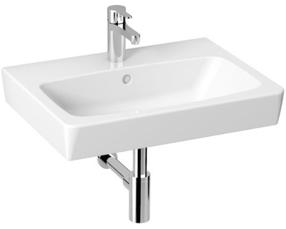 Умывальник для ванной комнаты Jika Lyra Plus H810382, фарфор, 60 см x 45 см x 17 см, белый цв.