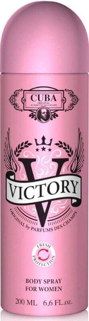 Deodorant naistele Cuba Victory, 200 ml