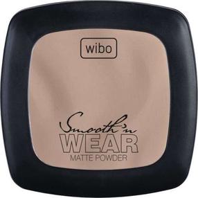 Kompaktinė pudra Wibo Smooth'n Wear, ruda sp., 3, 7 g