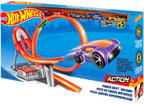 Automobilių trasa Mattel Hot Wheels Action Power Shift Raceway FCF18, įvairių spalvų