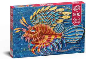 Dėlionė CherryPazzi Lionfish 20081, 50 cm x 34.5 cm, 500 vnt., įvairių spalvų