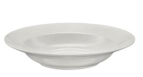 Lėkštė sriubos Ambition Aura White, Ø 23 cm, balta sp.