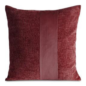 Dekoratyvinės pagalvėlės užvalkalas Carla 02, bordo, 45 cm x 45 cm