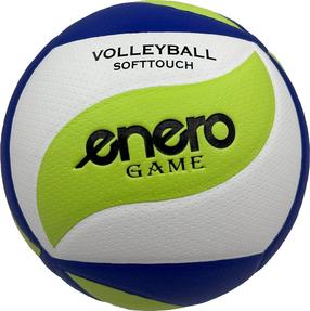 Volejbola bumba Enero Game, 5 izmērs, zila krās./balta krās./zaļa krās.