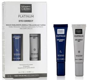 Näohooldustoodete komplekt naistele Martiderm Platinum eye correct, 20 ml
