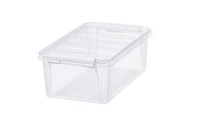 Daiktadėžė SmartStore, 4 l, skaidri sp., 30 x 19