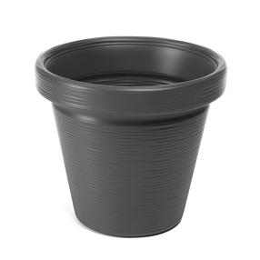 Gėlių vazonas Lamela Agawa Dłuto 744-82, plastikinis, Ø 46 cm, pilka sp.