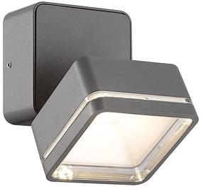 Lampa griesti un sienas CristalRecord, 4000°K, LED, antracīta krās.