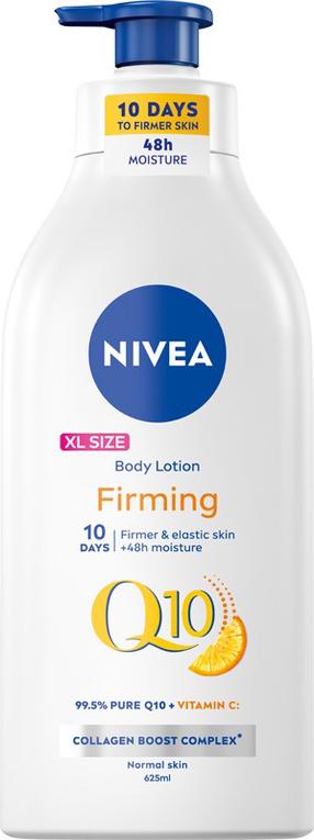Kūno losjonas Nivea Q10+ Firming, 625 ml