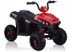 Bērnu elektriskais kvadracikls Lean Cars Quad S601, sarkana krās.