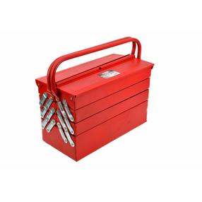 Instrumentu kaste AWTools AW30990, 53 cm x 20 cm x 25 cm, sarkana krās.