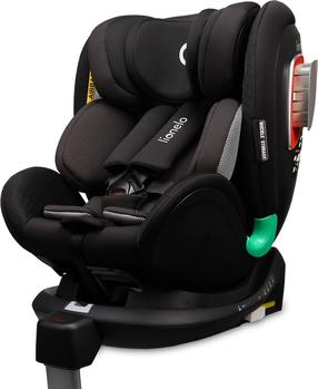 Automobilinė kėdutė Lionelo Antoon Plus, juoda sp., 40 - 105 cm