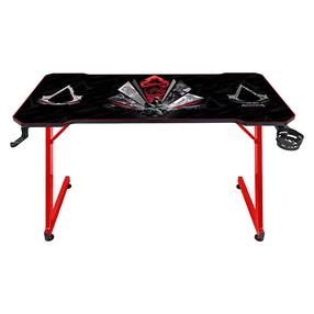 Kompiuterinių žaidimų stalas Subsonic Assassins Creed, 120 cm x 60 cm, 75 cm, juoda sp./raudona sp.