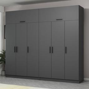 Шкаф Kalune Design Kale 5267, антрацитовый цв., 52 см x 270 см x 225 см