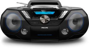 Magnetoola Philips AZB 798T, 12 W, must v.
