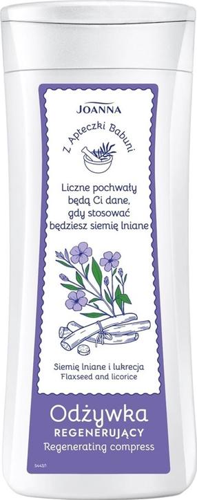 Matu kondicionieris Joanna Z Apteczki Babuni Linseed & Licorice, 200 ml