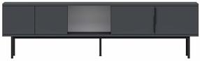 Televizoriaus spintelė Kalune Design Ramsey, antracito sp., 29.6 cm x 180 cm x 50 cm
