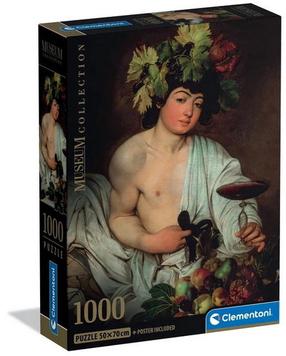 Puzle Clementoni Museum Caravaggio Bacchus 39977, 70 cm x 50 cm, 1000 gab., daudzkrāsaina
