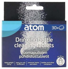 Atom pudel̦u tīrīšanas tabletes, 30 gab.