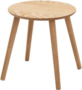 Žurnalinis staliukas Fanni K, rudas, 40 cm x 40 cm x 41 cm