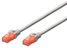 Laidas Digitus CAT 6 UTP RJ-45 8P8C, RJ-45 8P8C, 5 m, pilka sp.