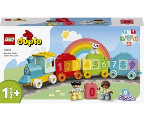 Konstruktorius LEGO® DUPLO® Mano pirmasis skaičių traukinys – išmok skaičiuoti 10954, 23 vnt.