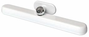 Šviestuvas sieninis CristalRecord Odette 43-980-02-100, LED, 4000 °K, 1 x 1.5 W, balta sp. / balta sp.