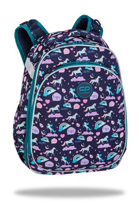 Skolas mugursoma CoolPack Coolpack_3 Purple Unicorn, zila krās./daudzkrāsaina, 40 cm x 29 cm x 16 cm