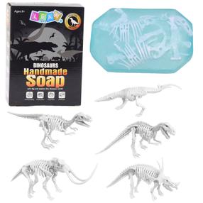 Muilo gaminimo rinkinys, dinozauras Lean Toys Handmade, įvairių spalvų
