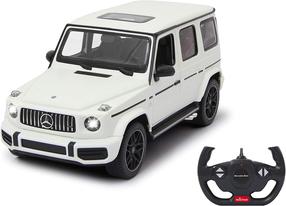  Rc automobilis Jamara AMG G63, 1:14, balta sp.