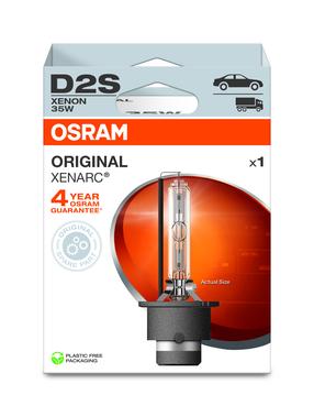 Auto spuldze Osram 66240-1HB, ksenona, caurspīdīga krās., 12 V